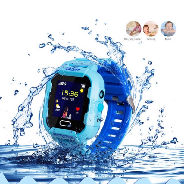Đồng hồ định vị trẻ em DF37g màn hình cảm ứng định vị GPS chống nước - Đồng hồ trẻ em DF37G nghe gọi SOS chụp ảnh