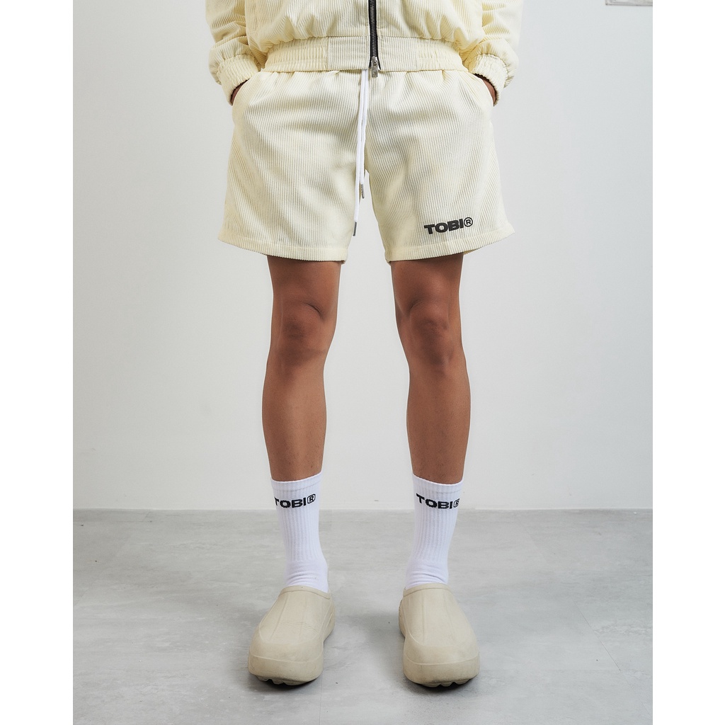 Quần đùi nhung tăm TOBI