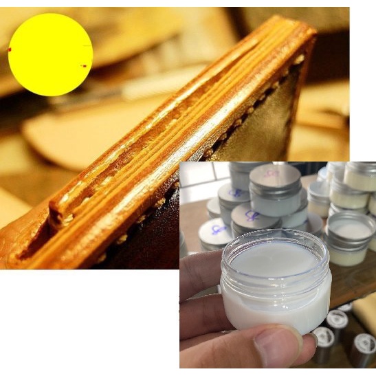 Keo se viền đánh cạnh da 35ml - dụng cụ phụ kiện làm đồ da handamde