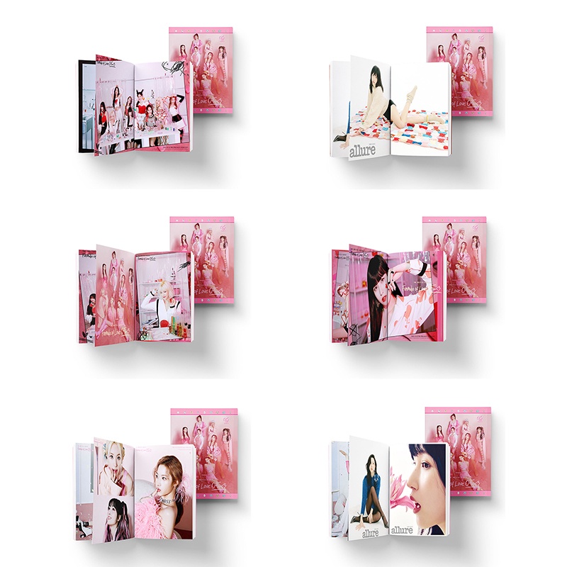 Album Ảnh 3 Trang Thành Các Thành Viên Nhóm Nhạc TWICE