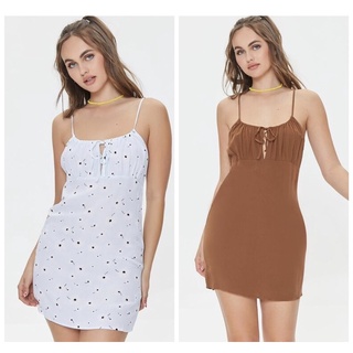 Đầm 2 dây f21 xuất dư