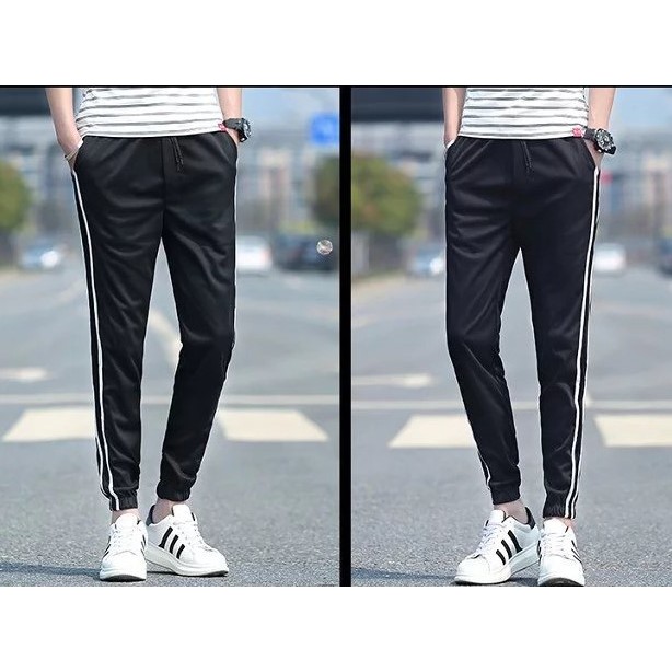 Quần Jogger Viền 2 Sọc phong cách Hàn Quốc siêu hot-SP28 | BigBuy360 - bigbuy360.vn