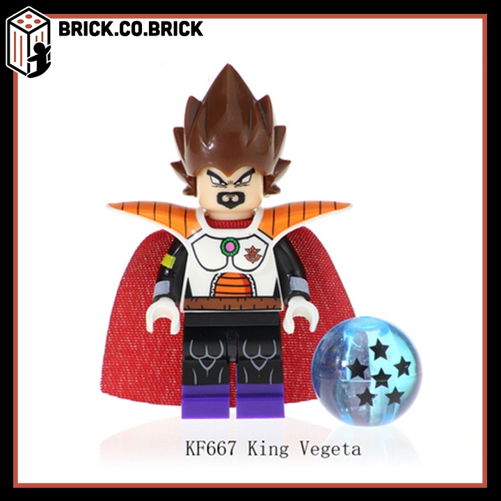 Non Lego Dragon Ball Đồ Chơi Lắp Ráp Minifigures Mô Hình Lắp Ghép Sáng Tạo Trong Anime Bảy Viên Ngọc Rồng KF6057