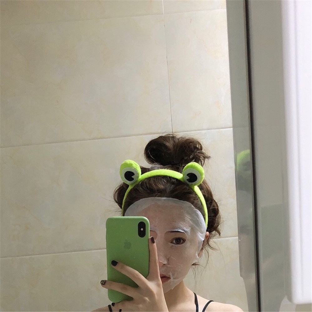 Băng đô / Cài tóc hình mắt ếch phong cách Hàn Quốc xinh xắn cho nữ