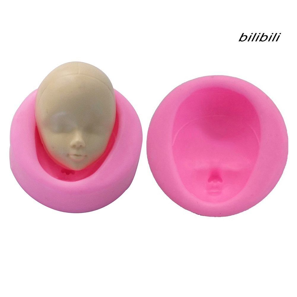 Khuôn Silicon Làm Bánh / Xà Phòng Hình Em Bé Đáng Yêu