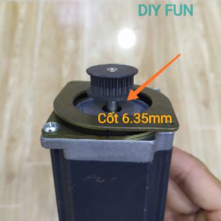 Động cơ bước 57x57x76 1.8 3A độ chế CNC mini-3D Printer-Laser mini