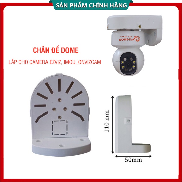 Chân đế gắn tường cho Camera Dome | Chân đế dài ngoài trời