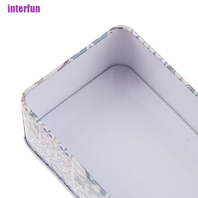 Trang Sức Hình Chữ Nhật Bằng Thiếc Kích Thước 11.5X6.5X4Cm