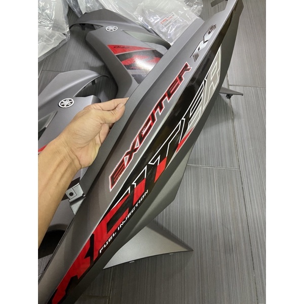 Dàn áo Exciter 150 Xám đen chính hãng tặng kèm tem mẫu 2020