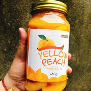 Đào ngâm hàn quốc 680gr