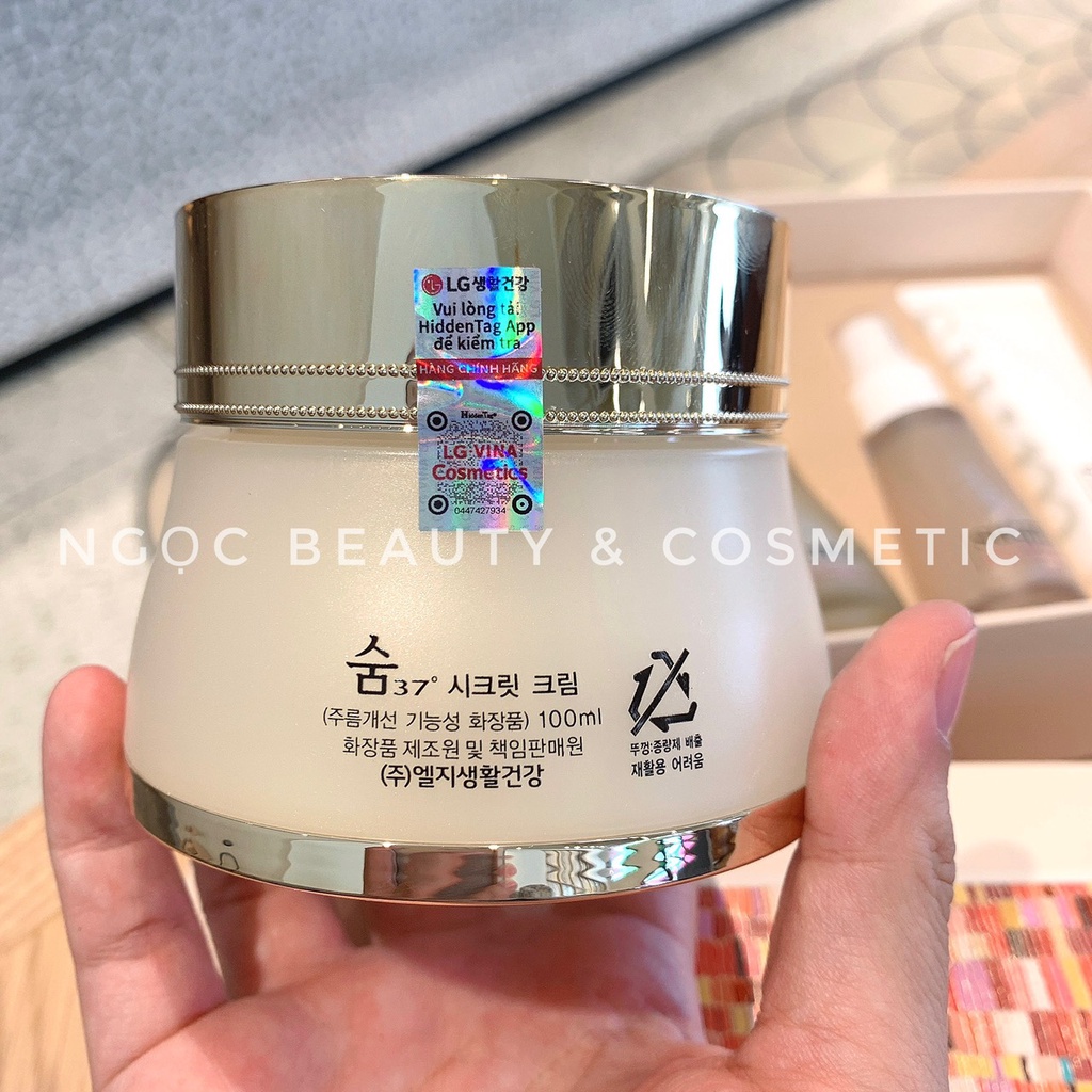 Bộ Kem Dưỡng Nước Thần Cho Da Căng Mượt Sum37 Secret Cream Special Set 6pcs