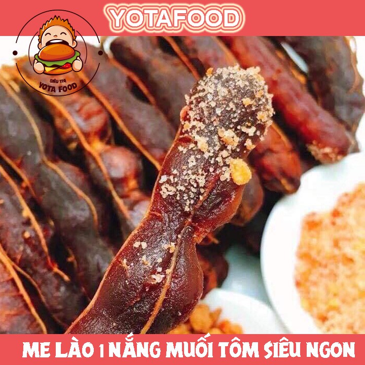 [Mã GROSALEHOT giảm 8% đơn 250K] 500Gr Me lào 1 nắng nguyên trái kèm muối tôm loại ngon | Yotafood | BigBuy360 - bigbuy360.vn