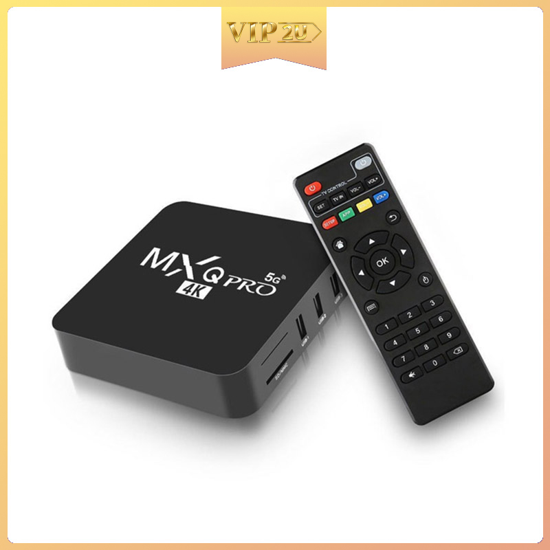 Thiết Bị Chuyển Đổi Tv Thường Thành Smart Tvpp2U Mxq Pro Tvbox Mxqpro 5g Android 4k 1g + 64g Android 7.1 / 10.1