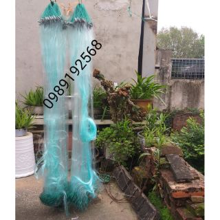 Lưới đánh cá 3 lớp thái lan cao 1,2m dài 90m lỗ lưới 8cm, 10cm,12cm, 14cm bắt cá từ 400g đến 6kg