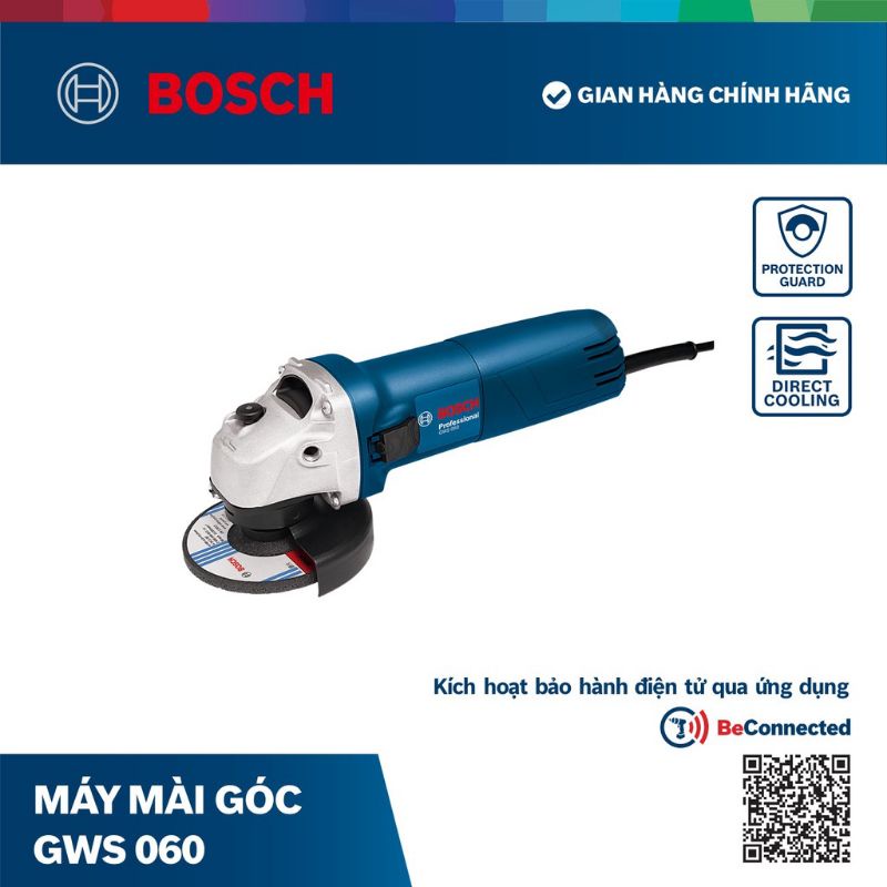 Máy mài , máy cắt sắt  bosch GWS 060 , Thương hiệu đức chính hãng