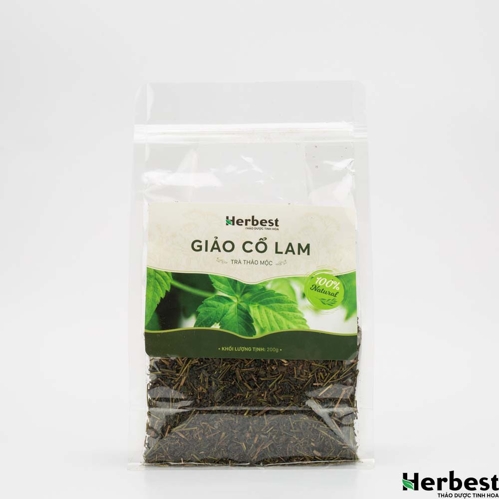 Trà Giảo Cổ Lam 200g Vô Trùng Giúp Giảm Cân, Hạ Mỡ Máu