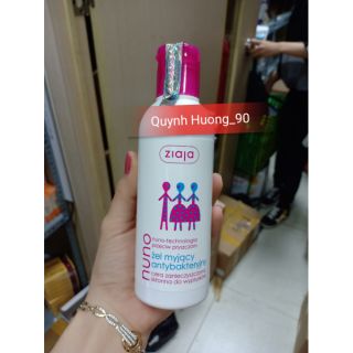 ZIAJA NUNO gel rửa mặt kháng khuẩn dàng cho da mụn.