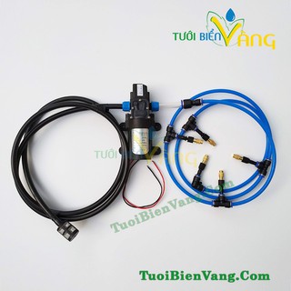 Bộ sản phẩm tưới phun sương làm mát mái hiên, sân vườn, làm mát không khí