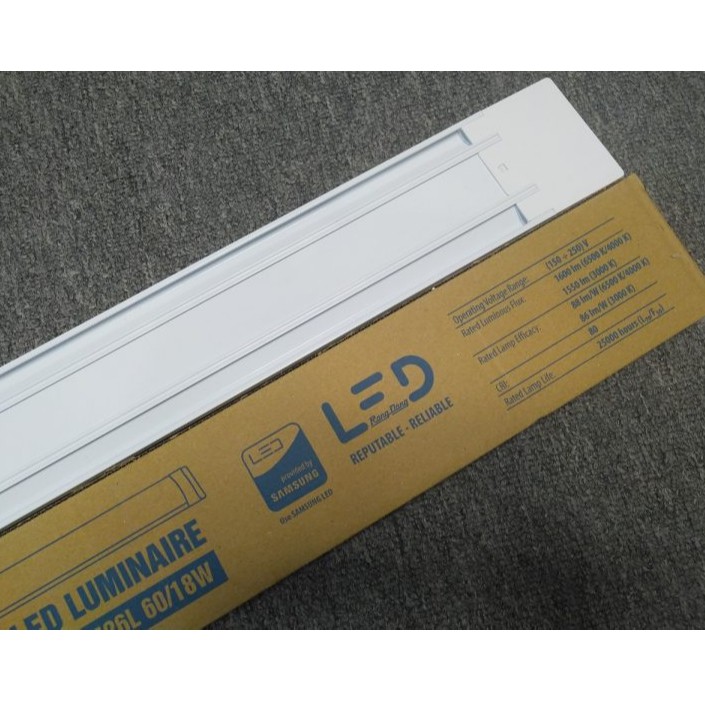 Bộ đèn LED Bán Nguyệt Rạng Đông M26/18W dài 0.6m | BigBuy360 - bigbuy360.vn