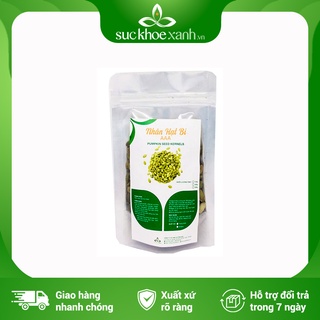 Nhân hạt bí xanh Sức Khỏe Xanh - 100g/túi - Hàng chính hãng