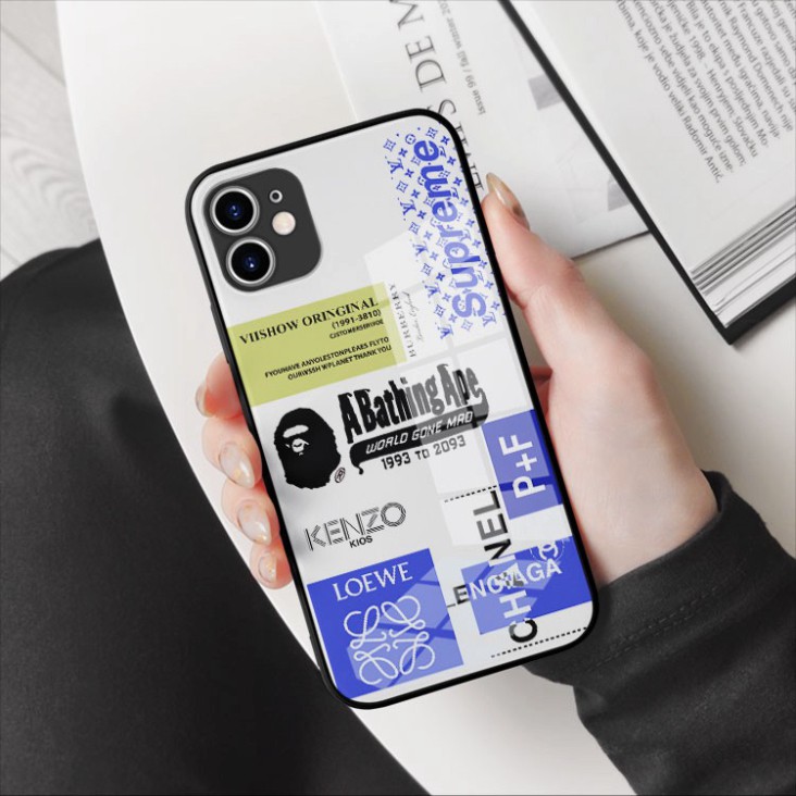 Ốp kính cường lực hình logo Kenzo lịch lãm riêng mình Iphone OK-JC20210006