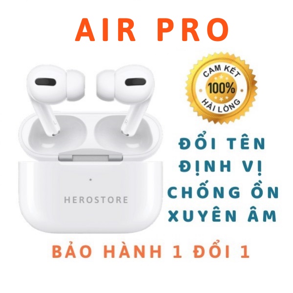 Tai nghe Bluetooth Air Pro Đổi Tên, Định vị, Popup