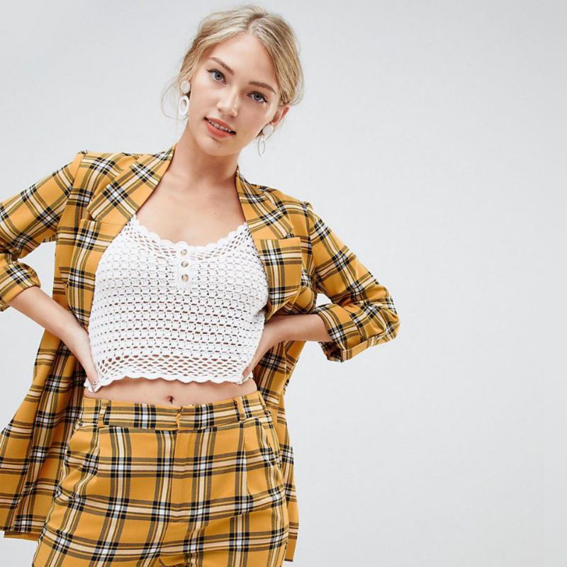 {7 màu} Áo blazer kẻ sọc tay rút Stra.divariu.s xuất dư | BigBuy360 - bigbuy360.vn