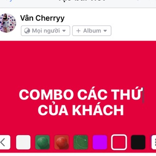 Combo tất tần tật của khách vào đây