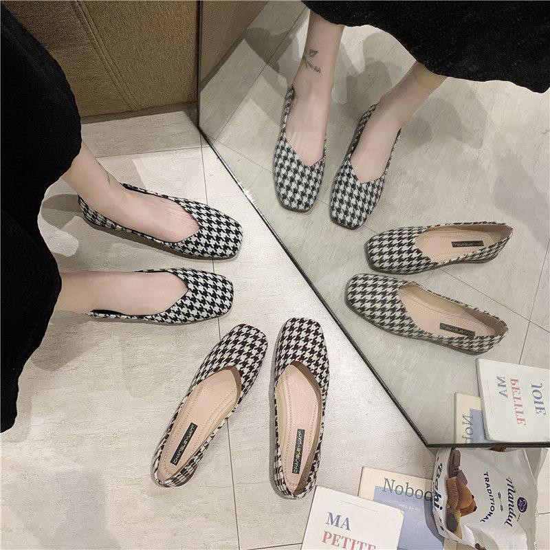 Fashion shoes women's shoes flat sandals one foot pedal trend net red ins casual casual shoes outdoor