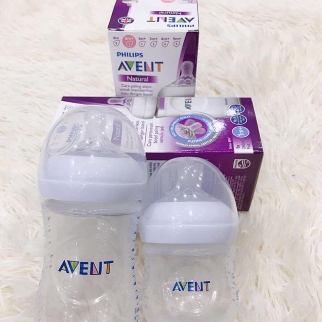 Bình sữa avent dung tích 240ml/ 125ml/60ml