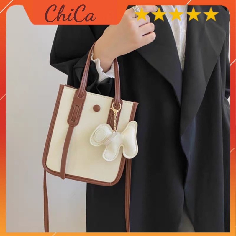 Túi Đeo Chéo Xách Tay Mini Da PU Phong Cách Ulzzang
