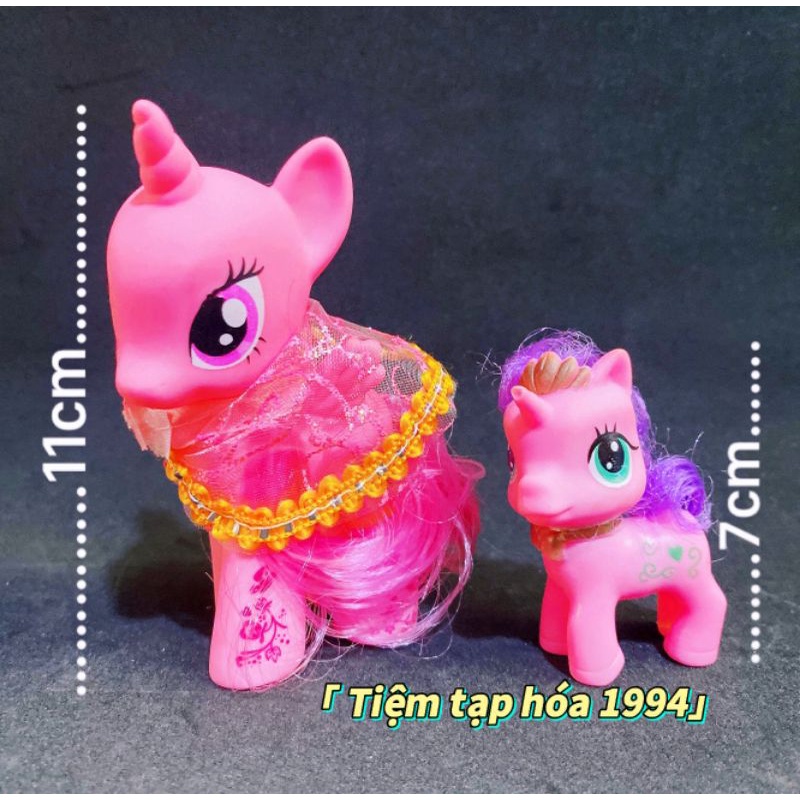 BỘ 6 CON MÔ HÌNH PONY MÀU NHƯ HÌNH CHỤP