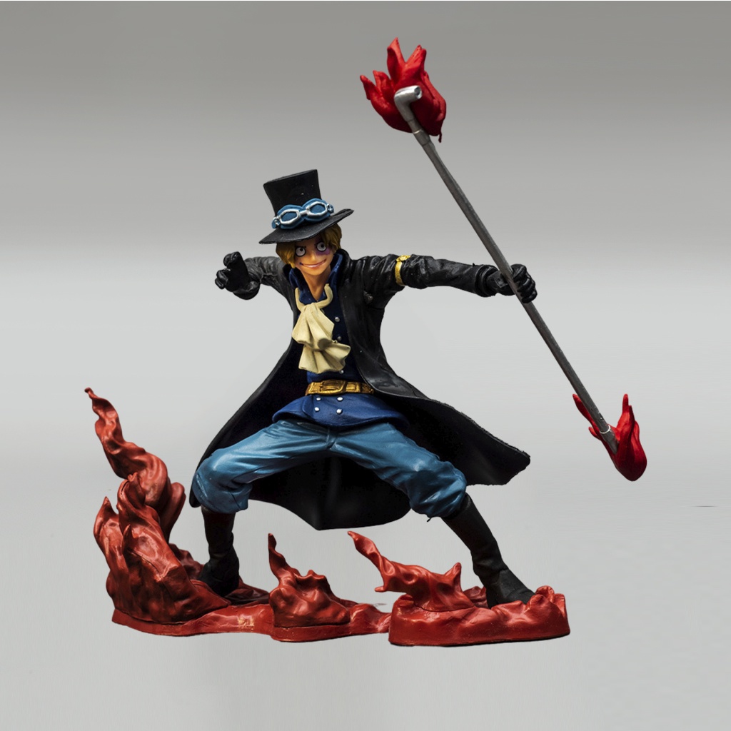 Mô hình One Piece Bộ 3 nhân vật Luffy - Ace - Sabo - Mô hình trang trí One Piece Haki Shop