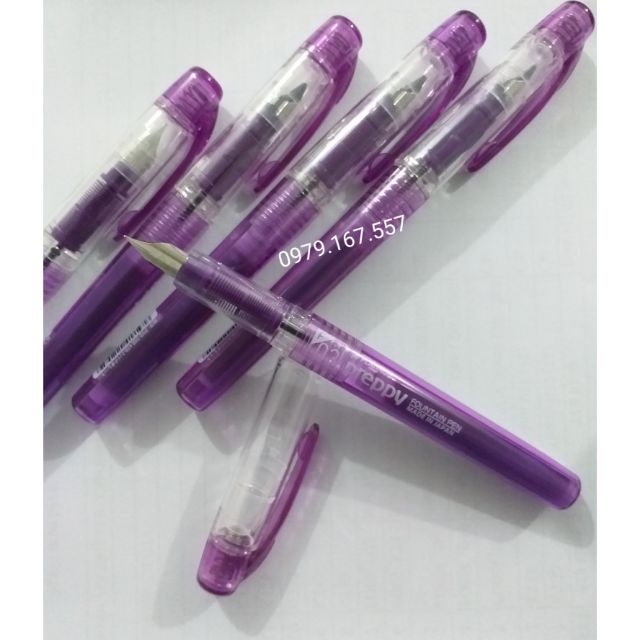 ✷∋Bút máy nhật preppy 0.3 phiên bản mới kèm ống mực