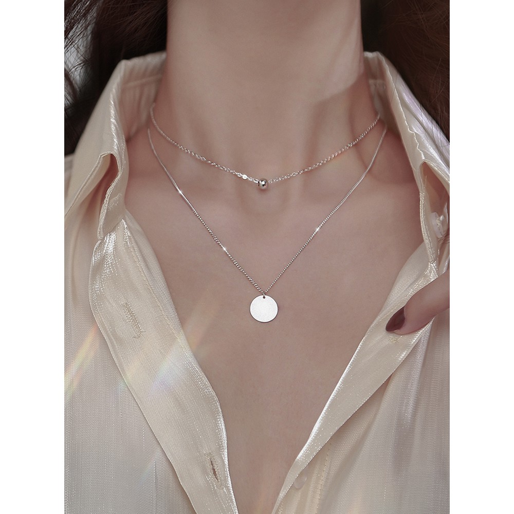 Vòng cổ Bạc  [𝐊𝐡𝐚̆́𝐜 𝐭𝐡𝐞𝐨 𝐭𝐞̂𝐧 𝐲𝐞̂𝐮 𝐜𝐚̂̀𝐮] / Dây chuyền Bạc cao cấp _𝐀̉𝐧𝐡 + 𝐕𝐢𝐝𝐞𝐨 𝐓𝐡𝐚̣̂𝐭_TUNA SHOP Trang sức