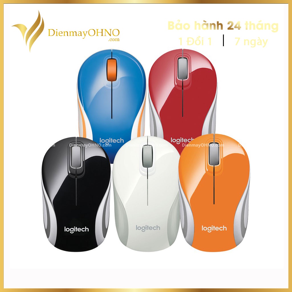 Chuột Máy Tính Không Dây Logitech M187 Chính Hãng Chuột Gaming Laptop Bluetooth Wireless - Điện Máy OHNO