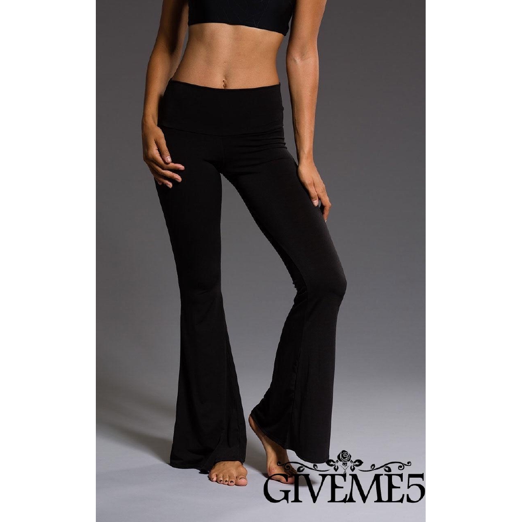 Quần dài lưng cao ống rộng phong cách cổ điển cá tính cho nữ