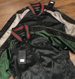 Khoác bomber đính đá siêu cấp