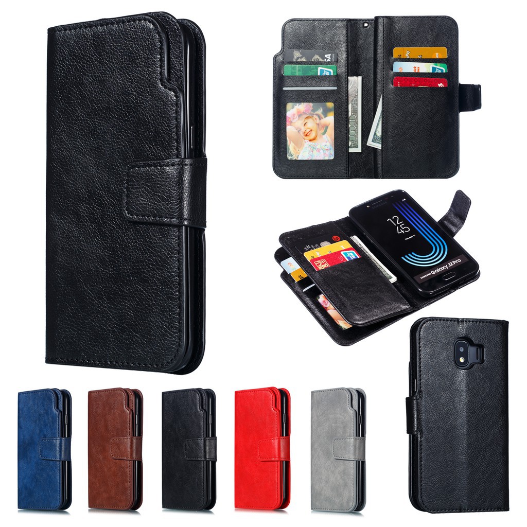 Bao da điện thoại bảo vệ toàn diện thời trang cho Samsung Galaxy J2Pro2018 J4 / J6 /J8 EU 2018 | BigBuy360 - bigbuy360.vn