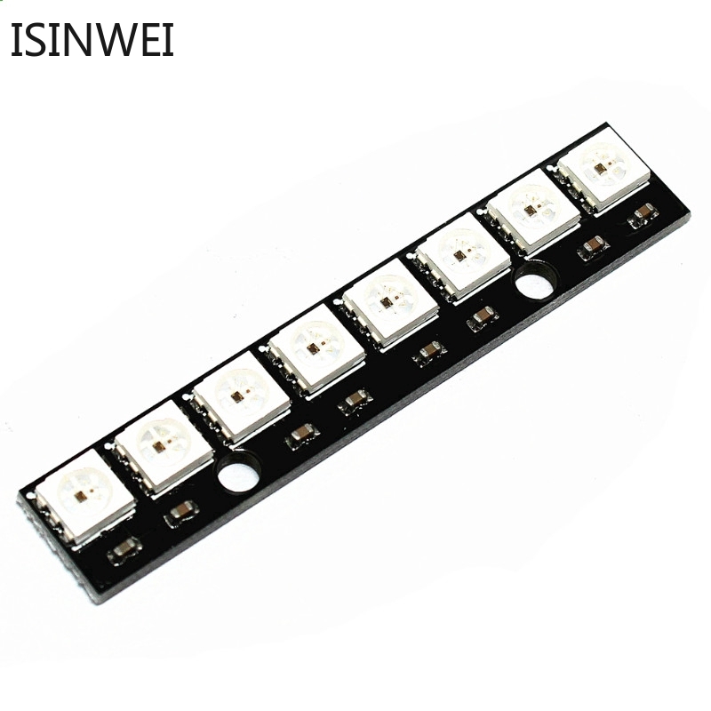 Mạch điều khiển đèn 8 kênh WS2812 5050 RGB