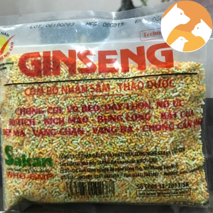 GINSENG [1 kg] Thuốc cốm gà đá siêu tan nhân sâm thảo dược