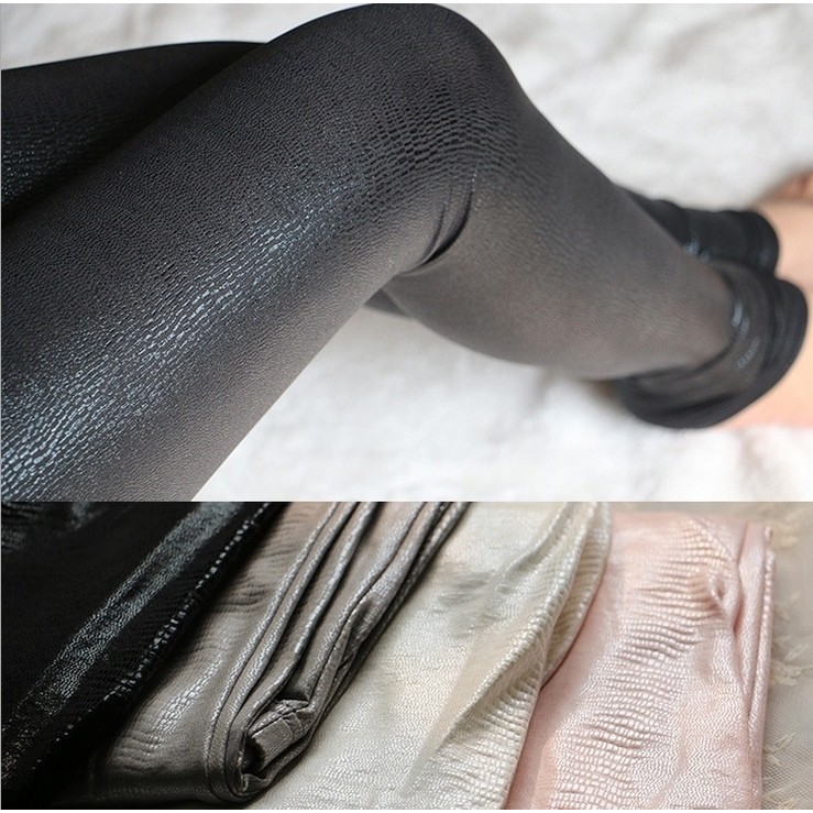 Quần legging giả da với thiết kế da rắn | BigBuy360 - bigbuy360.vn