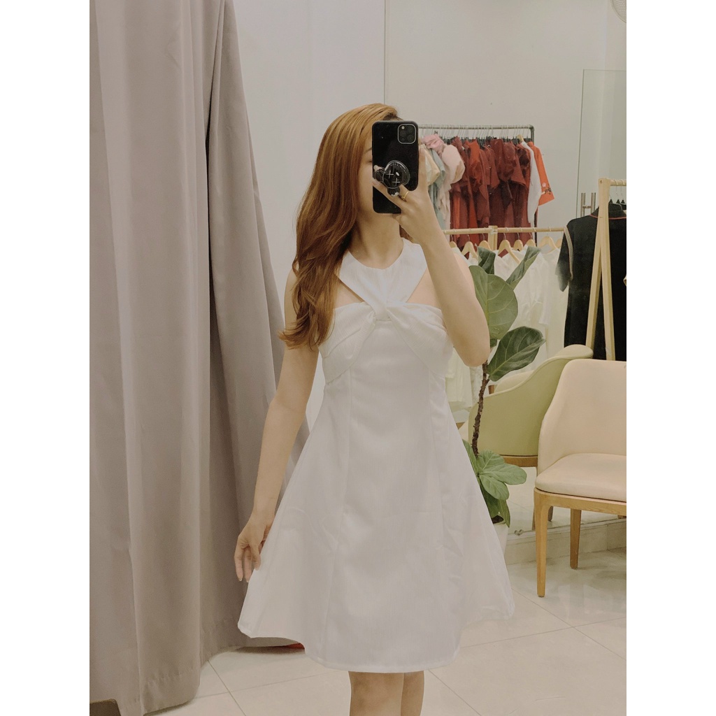 Đầm dự tiệc chéo cổ sang trọng - Nato Dress