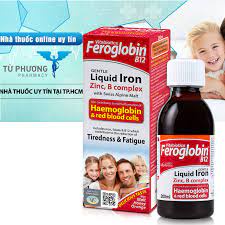 VITABIOTICS  FEROGLOBIN B12 Liquid  Chai 200ml sirup siro sắt