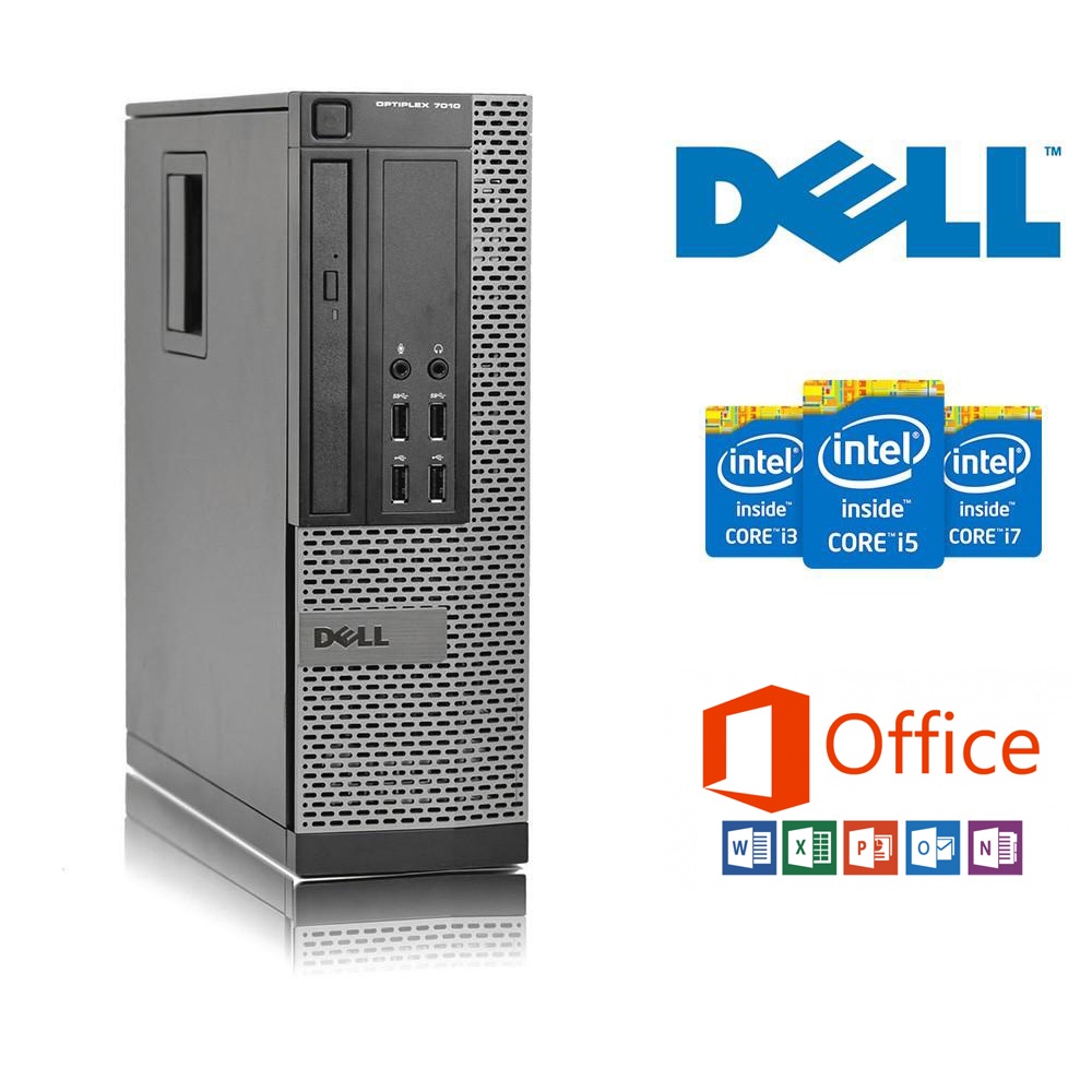 Máy tính để bàn Dell Optiplex 990 / 790 Core i7, RAM 4GB, HDD 500GB.Tặng usb wifi. Hàng Nhập Khẩu.