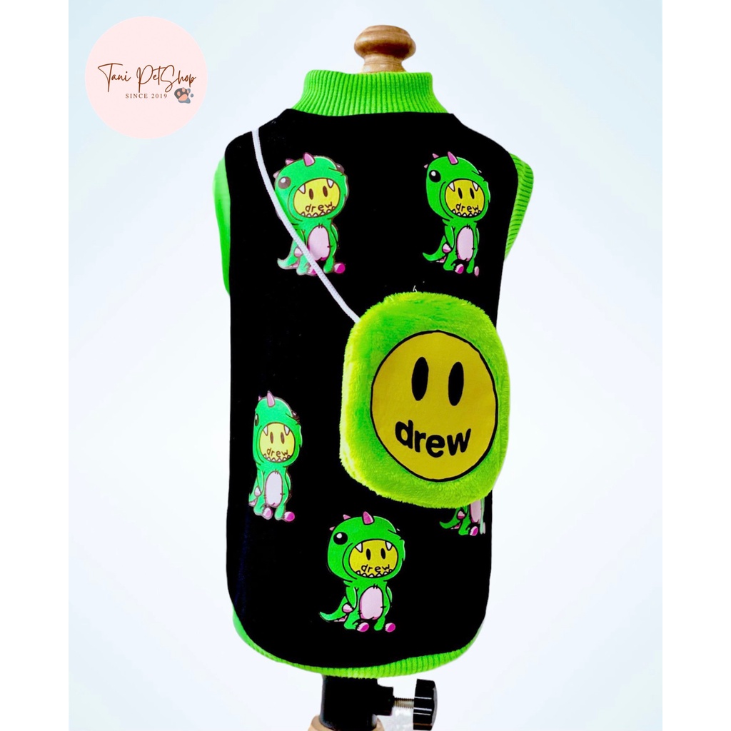 Áo Thun Ba Lỗ Drew Cho Chó Mèo - Quần Áo Thú Cưng Giá Rẻ