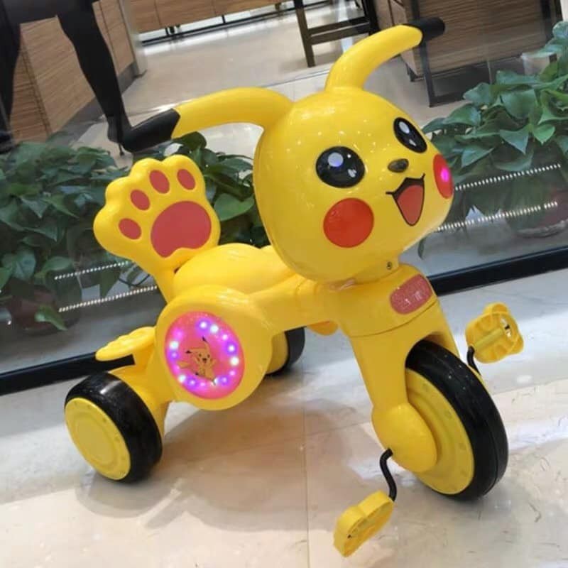 Xe đạp 3 bánh Pikachu phát nhạc cho bé