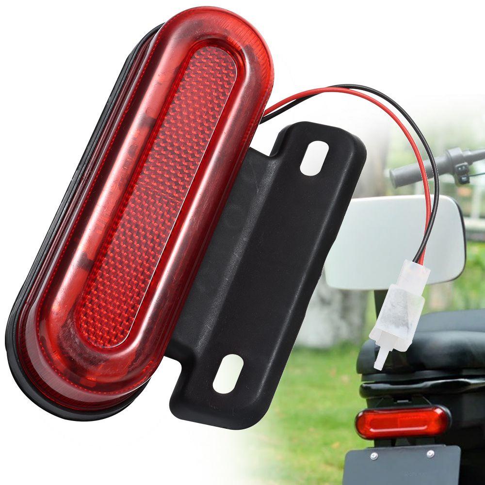 MUVAKO Đèn LED Đuôi Xe Đạp 48V 2 Lỗ Cắm 2 Bóng