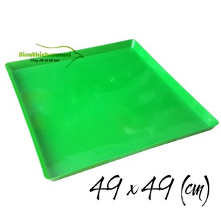 Set 20 khay nhựa hứng phân bồ câu 50 x 50