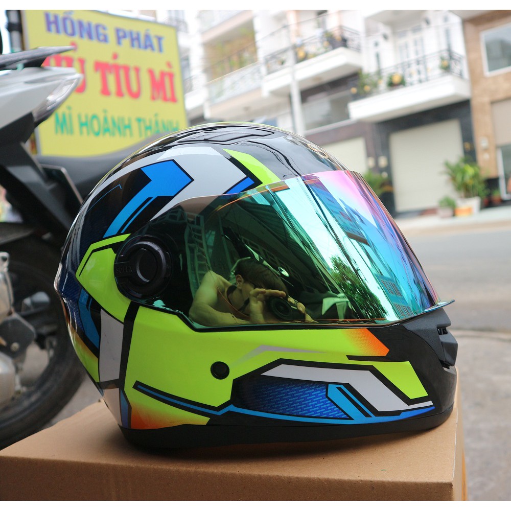 Nón bảo hiểm fullface-Napoly-[BẢO HÀNH 1 NĂM]